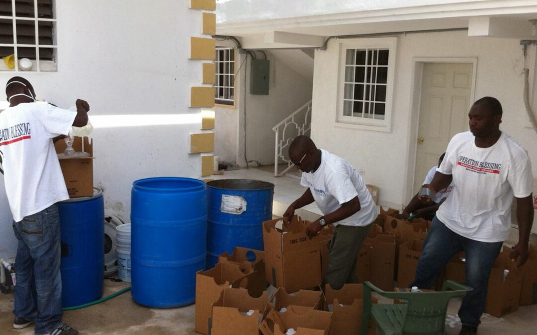 Preparing Aid as Hurricane Matthew Threatens Haiti