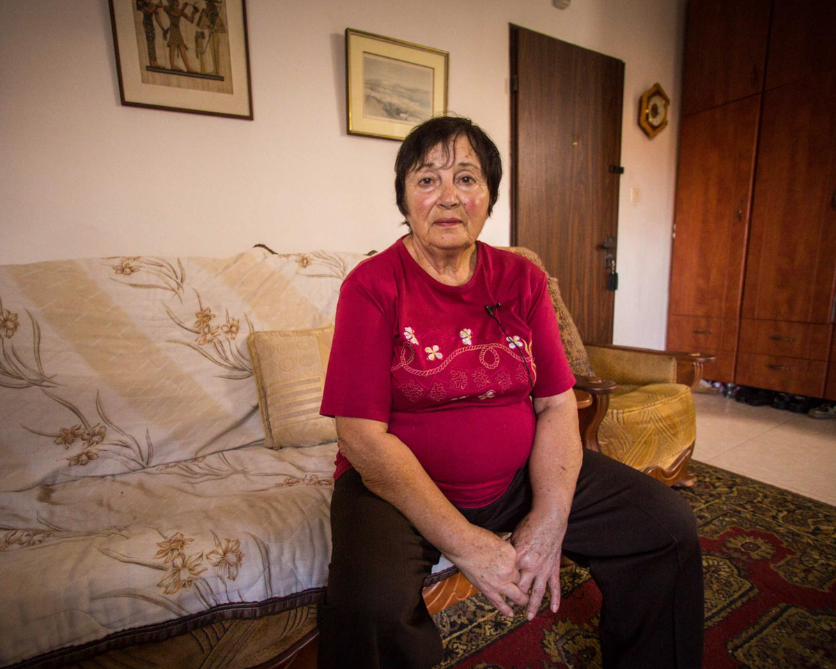 maya-holocaust-help Holocaust survivor Maya gets help and hunger relief in Israel.