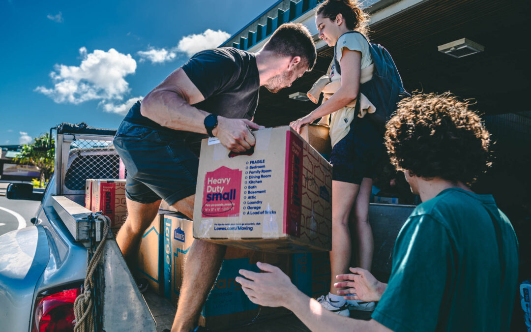 Providing Critical Supplies to Lahaina after Wildfires