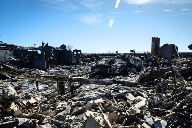 damage-from-texas-wildfires
