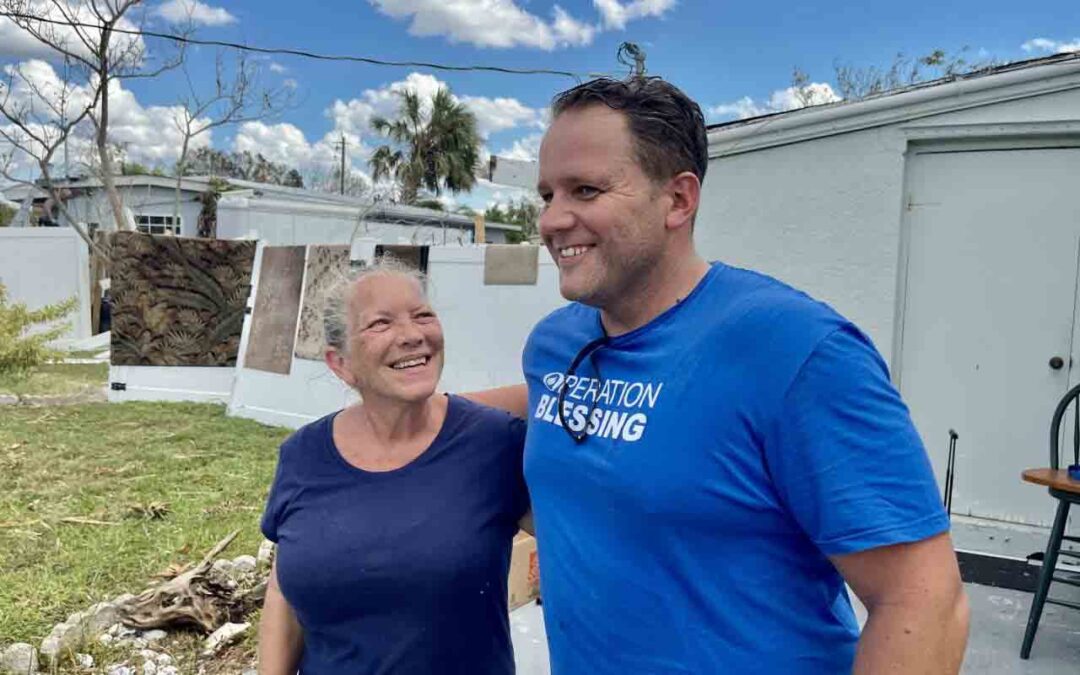 Disaster Relief Arrives after Hurricane Ian