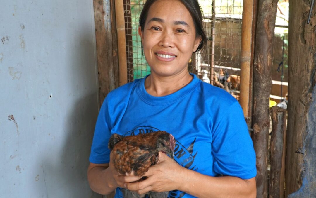 Love and Chickens Help a Family Fight Hunger