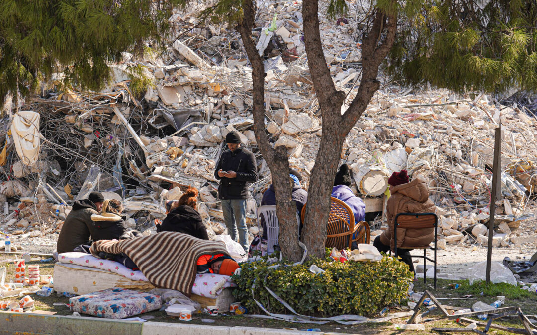 On the Ground Doing Relief Work in Turkey