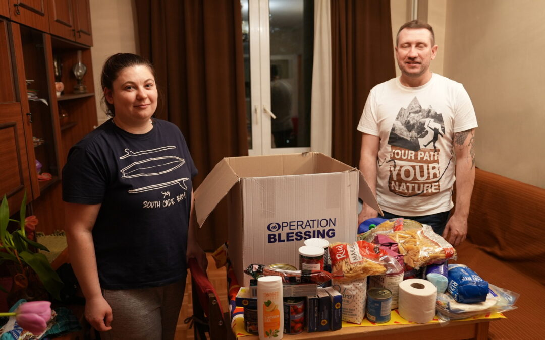 Ukraine Refugees Carried on Wings of Joy