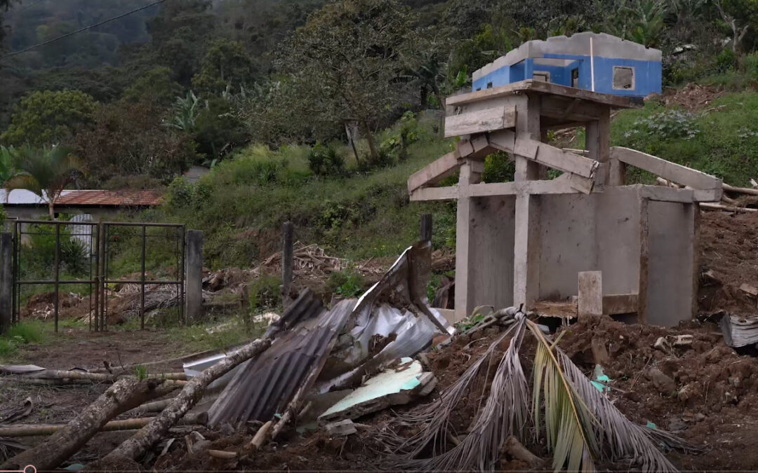 Relief for Desperate Hurricane Victim