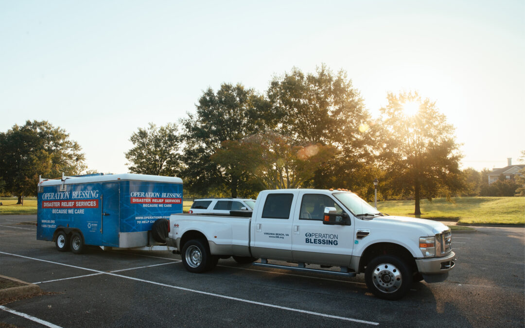 Operation Blessing Preparing for Hurricane Delta
