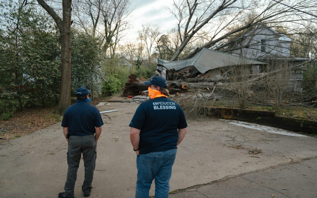 On The Ground After Devastating Storms In Alabama