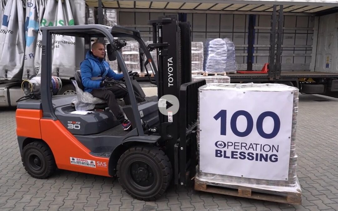 Celebrating 100 Supply Trucks to Ukraine