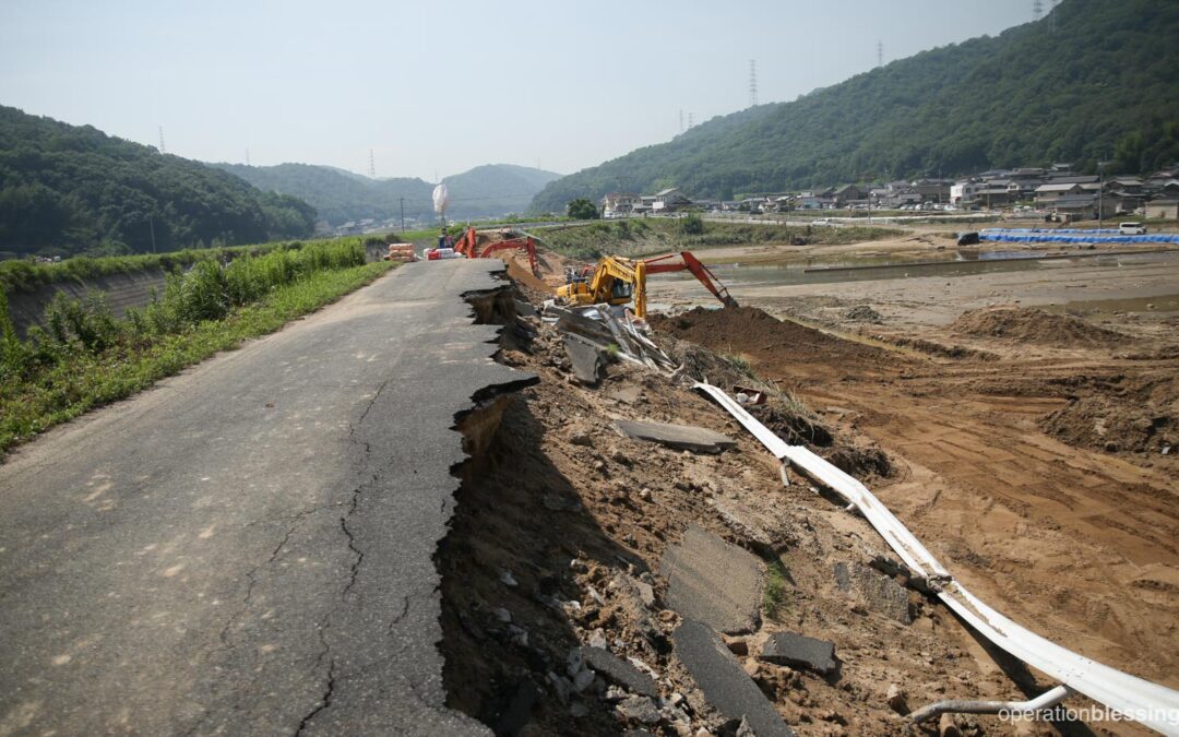 Aiding West Japan after Devastating Floods