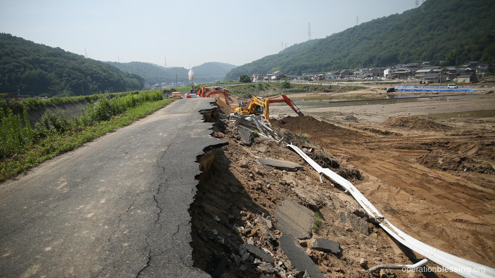 west-japan-flood-road