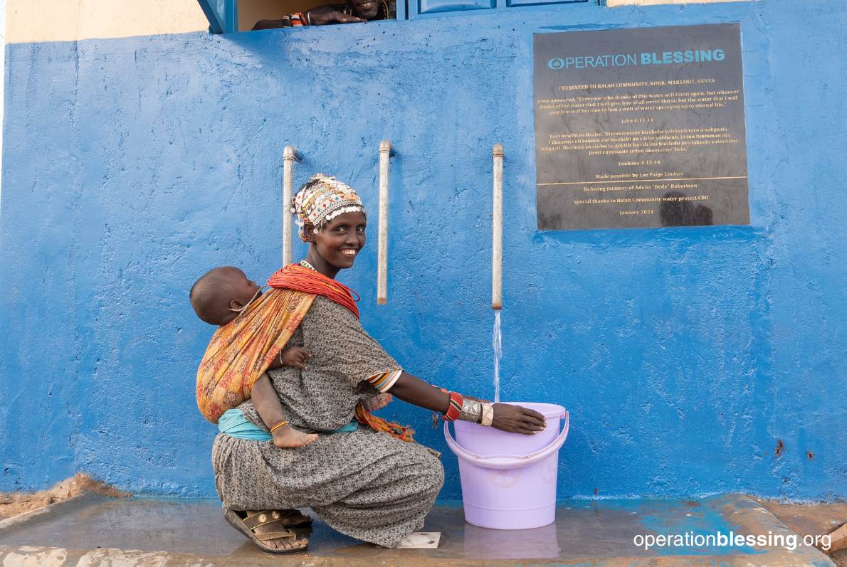 Long term Water Solutions _ Water Well for Kenya drought survivors