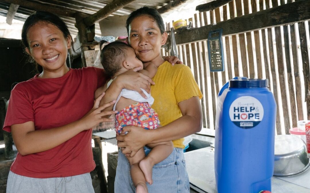 Serving Families After a Powerful Earthquake Shakes the Philippines